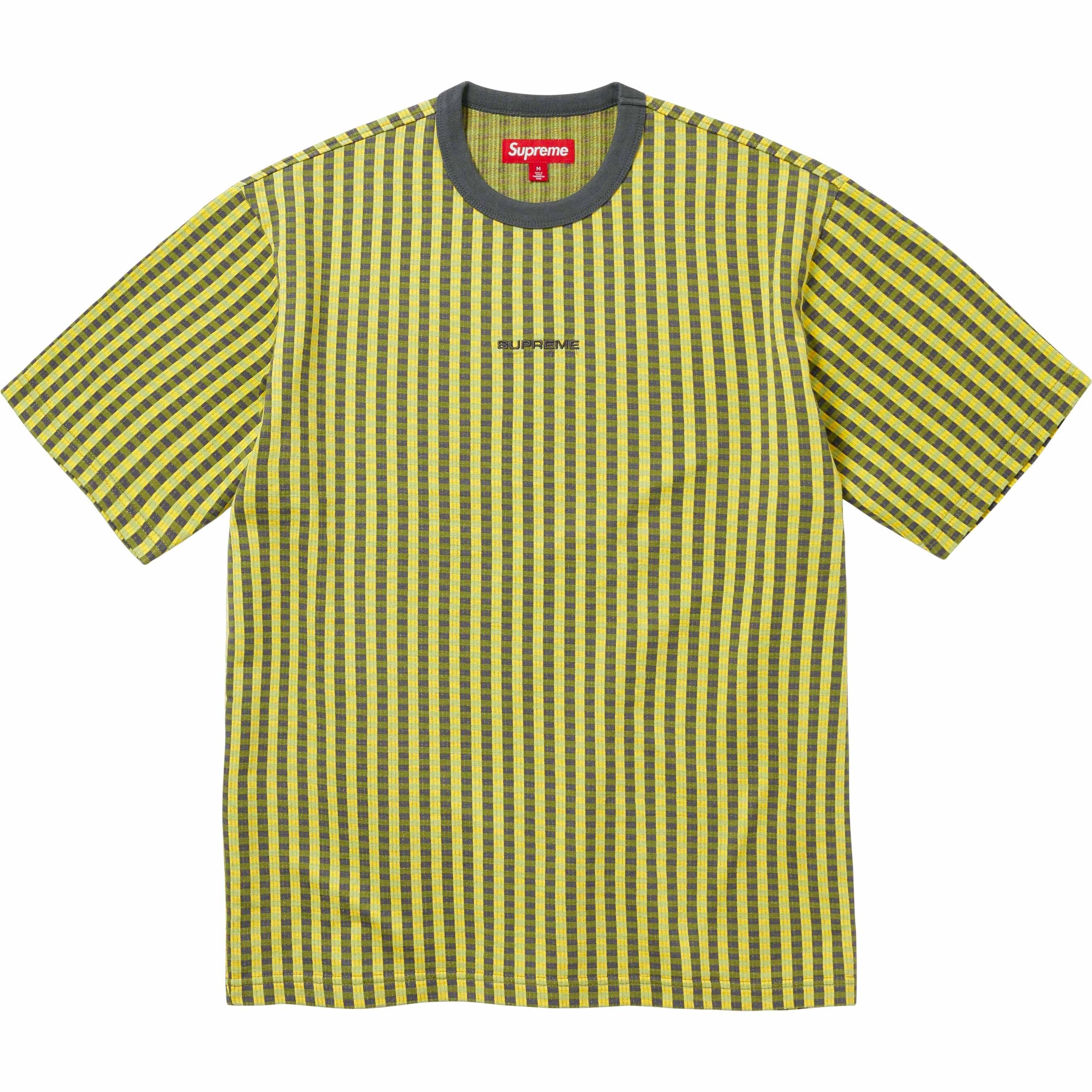Grid Jacquard S/S Top view 10